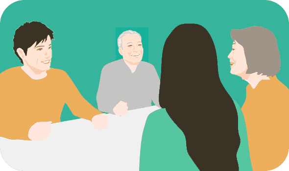 家族の話し合い